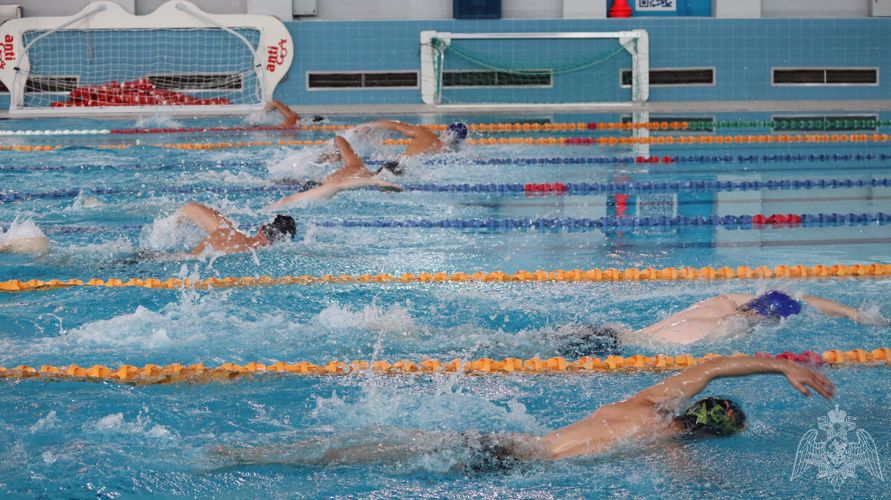 Сотрудники регионального управления Росгвардии заняли 3 место на Чемпионате Центрального округа Росгвардии по плаванию