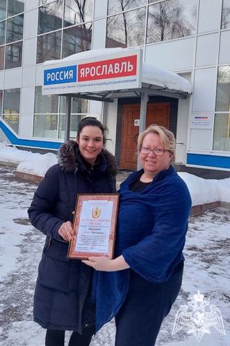 В Ярославле сотрудники Росгвардии поздравили журналистов с Днем российской печати