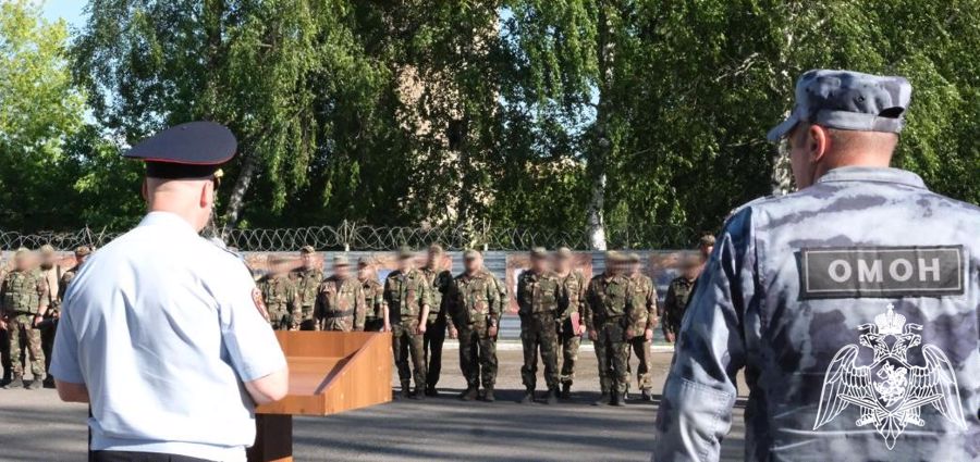 В Ярославскую область вернулись росгвардейцы - участники специальной военной операции