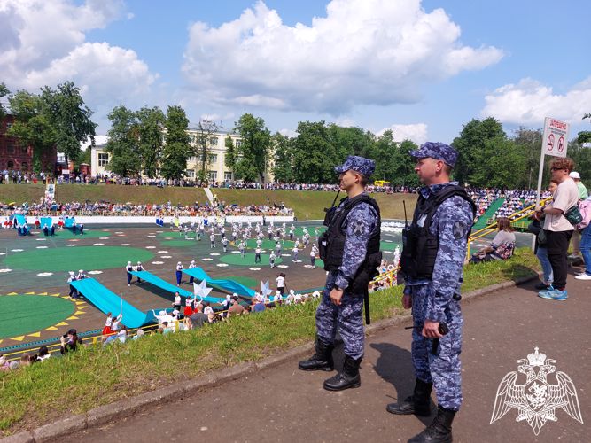 Росгвардейцы обеспечили общественную безопасность на мероприятиях, посвященных Дню города в Ярославле