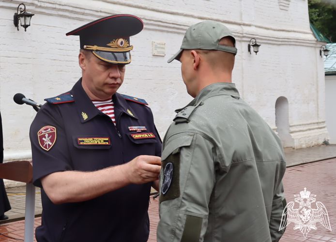 ГОСУДАРСТВЕННЫЕ НАГРАДЫ ВРУЧЕНЫ ЯРОСЛАВСКИМ РОСГВАРДЕЙЦАМ