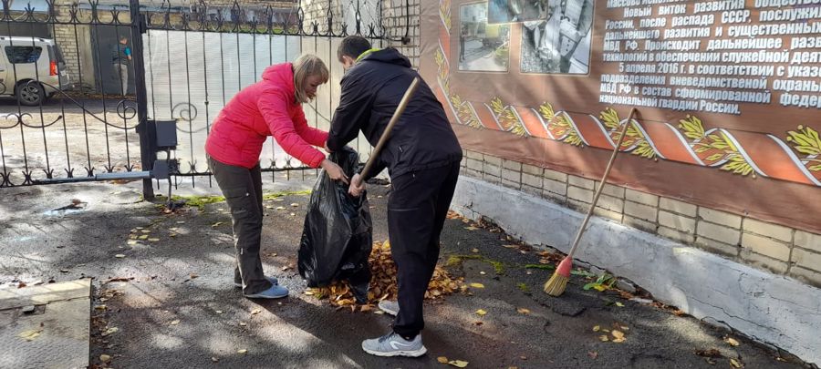 В Ярославле росгвардейцы присоединились ко всероссийской акции «Зеленая Россия»