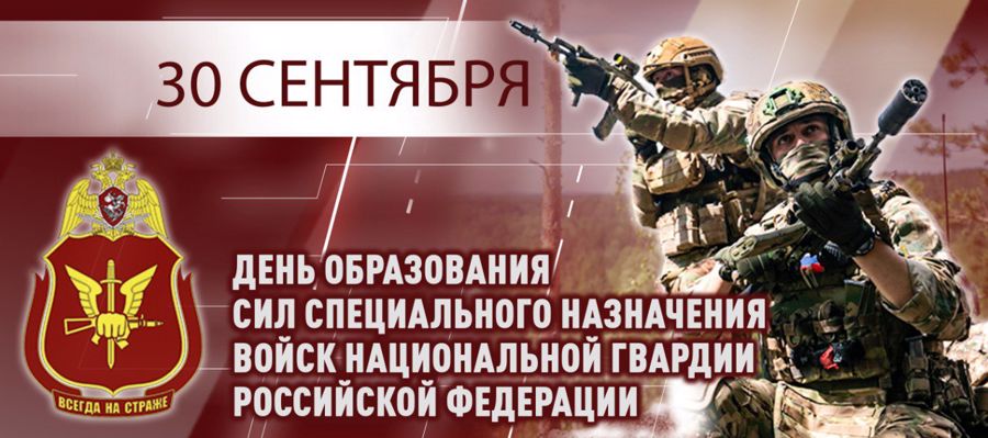 Генерал армии Виктор Золотов поздравил военнослужащих и сотрудников Сил специального назначения Росгвардии с профессиональным праздником