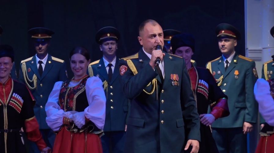 Артисты Росгвардии выступили на мероприятии, посвященном памяти Сергея Пускепалиса в Ярославле