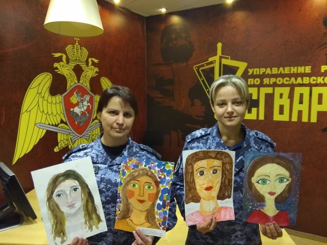 В Ярославле росгвардейцы прошли мероприятия в преддверии праздника Дня Матери