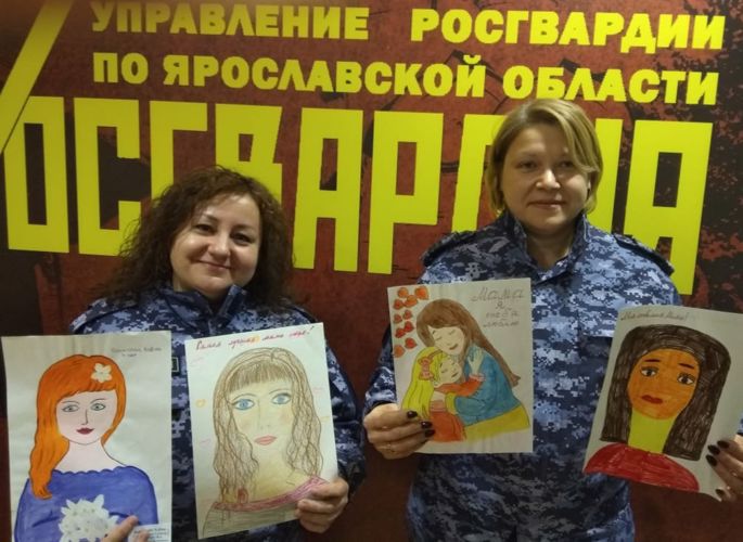 В Ярославле росгвардейцы прошли мероприятия в преддверии праздника Дня Матери