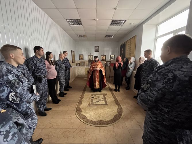 Образ с частицей мощей святого покровителя Росгвардии доставили в подразделения регионального управления ведомства