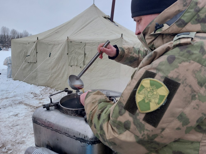 Росгвардейцы обеспечили безопасность во время празднования Крещения Господне в Ярославской области