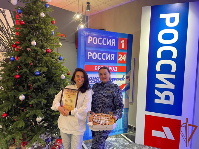 Росгвардейцы поздравили журналистов с Днем российской печати в регионах Центральной России