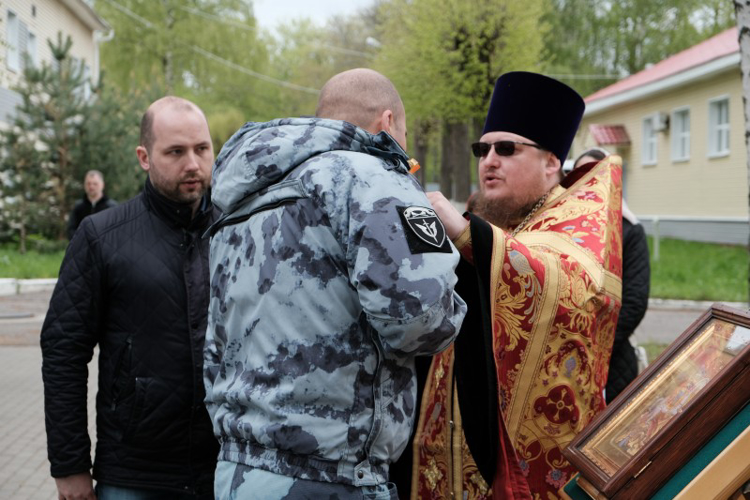В Управлении Росгвардии по Ярославской области состоялся молебен в честь Георгия Победоносца