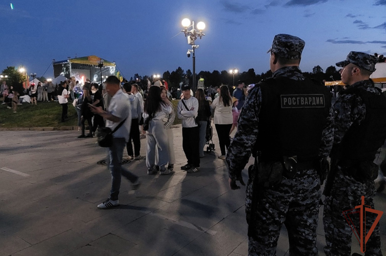 Росгвардия обеспечила безопасность в День города Ярославля