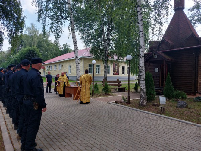 В региональном управлении Росгвардии состоялся молебен, приуроченный к празднику Крещения Руси