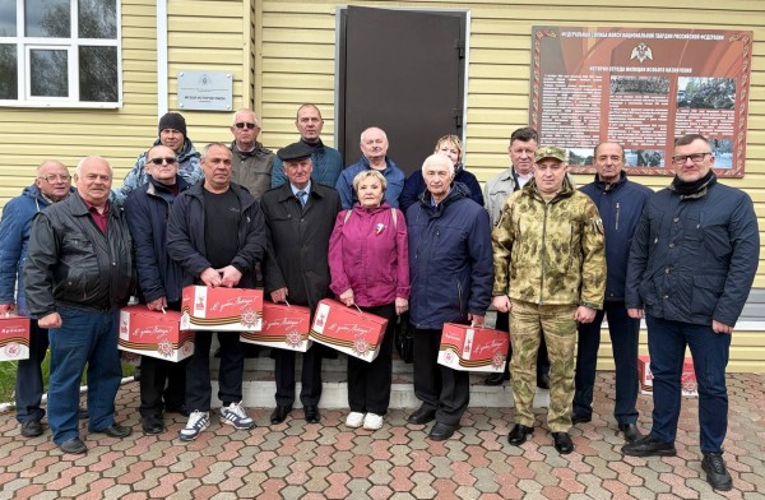Росгвардейцы встретились с ветеранами войск правопорядка в Ярославле