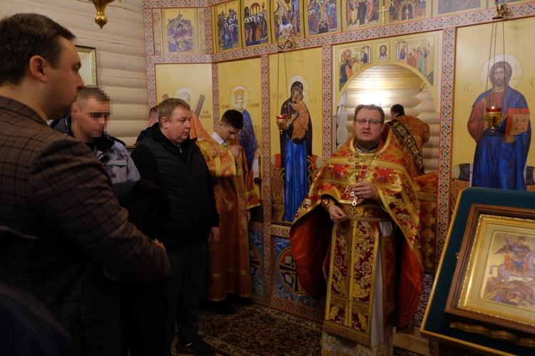 Личный состав регионального управления Росгвардии принял участие в Божественной литургии
