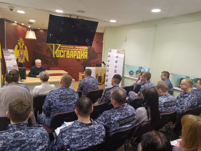 В региональном управлении Росгвардии прошли мероприятия, посвященные Дню ветеранов войск правопорядка