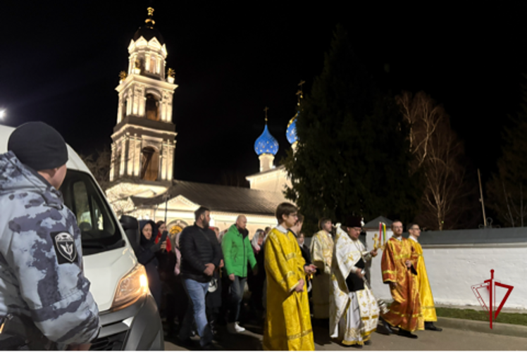 В Ярославле росгвардейцы обеспечили безопасность в период празднования Пасхи