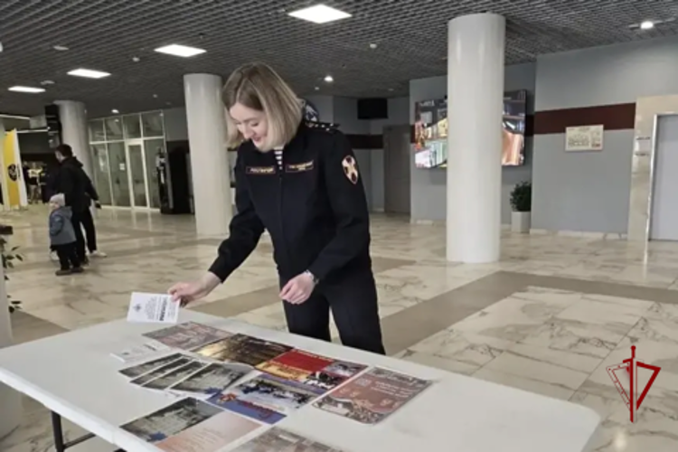 Росгвардейцы представили ведомство на интерактивной площадке 