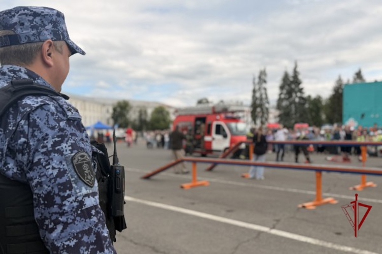 Росгвардейцы обеспечили правопорядок во время проведения мероприятия, посвященного Международному  дню защиты детей