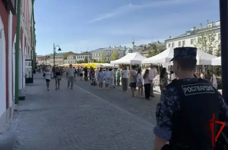 Росгвардейцы обеспечили правопорядок во время празднования Дня города Рыбинска 