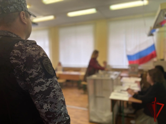 Росгвардейцы обеспечили безопасность выборов в Ярославской области