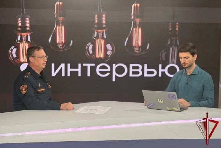 Руководитель регионального управления вневедомственной охраны дал интервью телеканалу «ЯПервый» 